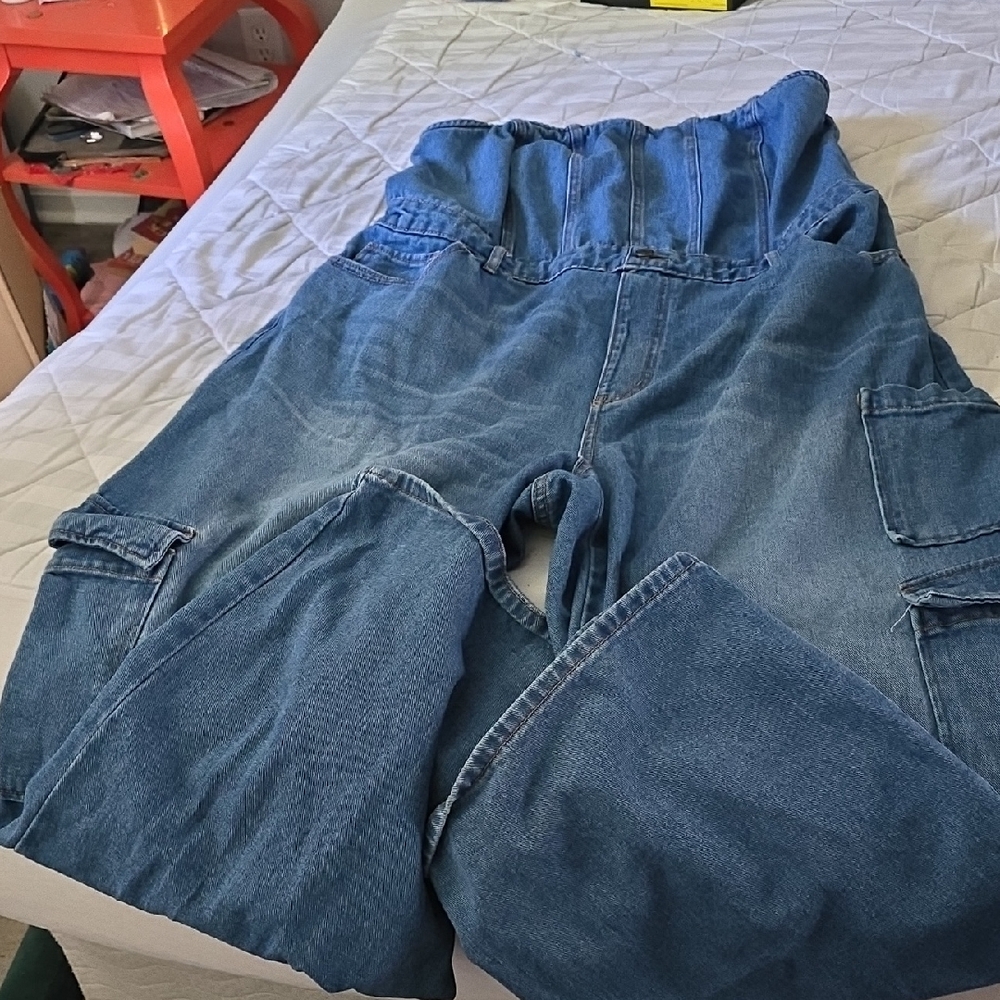 Wild Fable Blue Wide Leg Pants